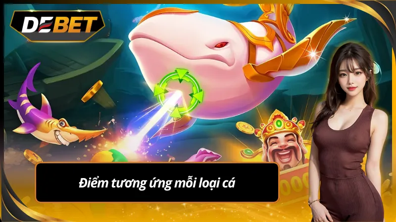 Mục tiêu khi chơi bắn cá long vương debet là bắn cá để săn thưởng