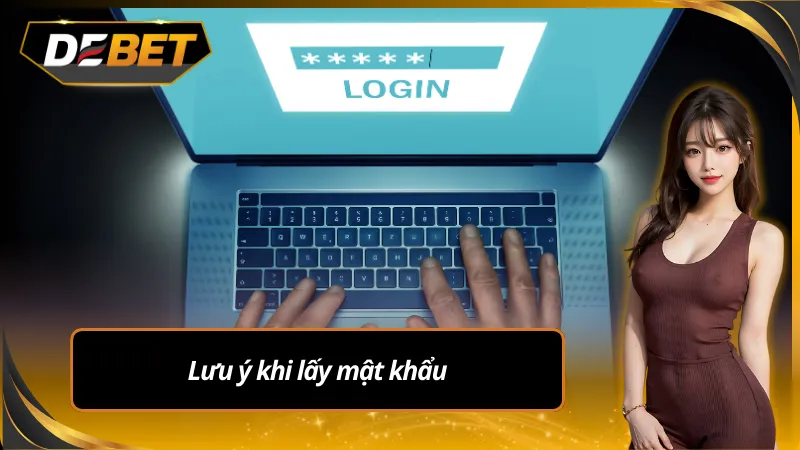 Lưu khi khi lấy mật khẩu tài khoản debet