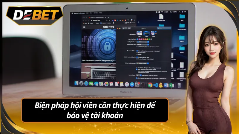 Chủ động bảo vệ tài khoản cá cược để tránh rủi ro mất dữ liệu