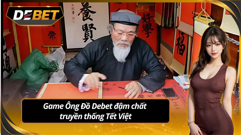 Không gian Ông đồ Debet tái hiện văn hóa Tết Việt đầy sắc màu