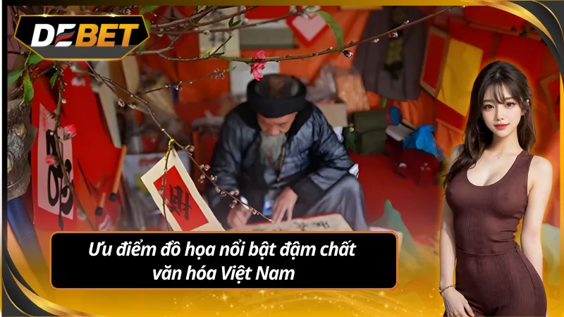 Hình ảnh Tết Việt sống động trong từng chi tiết đồ họa