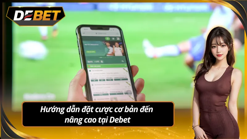 Hình ảnh hướng dẫn đặt cược đơn giản tại sảnh Debet