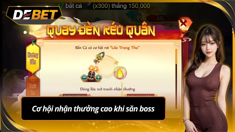 Cơ hội để bet thủ làm giàu nhanh chỉ có ở vua bắn cá debet